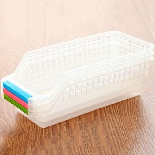 New Creative Kitchen Refrigerator Space Saver Organizer Slide Shelf Rack Rack Holder Storage Wear-resistant