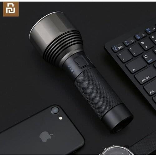 New Youpin Nato outdoor glare flashlight black long-range IPX7 waterproof Type-C direct charge