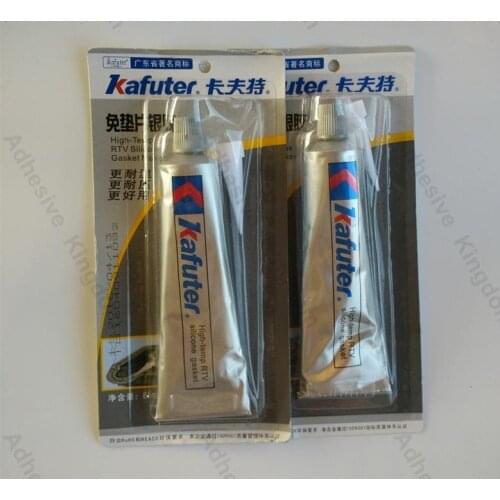 Wholesale 20pcs 85g kafuter free spacer silver glue silicone rubber sealant high temperature weatherability lasting