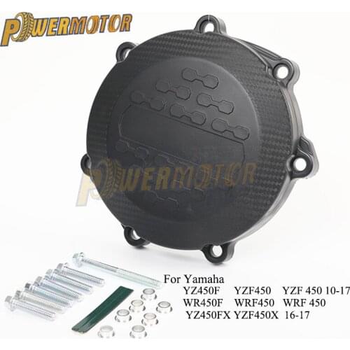 Plastic Engine Right Side Clutch Cover Guard For Yamaha YZ450F YZF450 YZF 450 10-17 WR450F WRF450 WRF 450 YZ450FX YZF450X 16-17