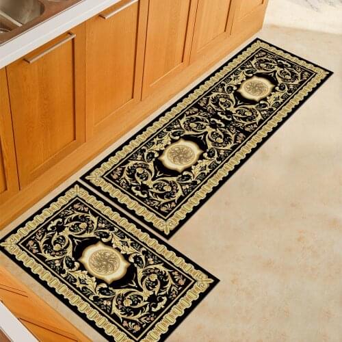 Drop shipping European style Rugs For Kitchen Floor Door Mats Outdoor Mat Carpet Bathroom Home Mat Tapete Doormat Rug