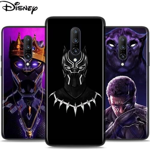 Silicone Cover Marvel Black Panther For OnePlus Nord N10 N100 8T 7T 6T 5T 8 7 6 Pro Plus 5G Phone Case Shell