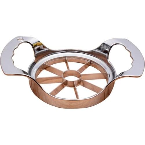 Stainless steel zinc alloy apple cut fruit slicer apple slicer fruit cutter creative kitchen small work