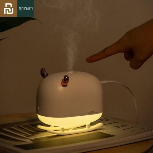 Youpin SOTHING DSHJ-H-009 260ML Deer Humidifier Light USB Home Air Humidifier Air Purifier Atmosphere Night Light Office Home