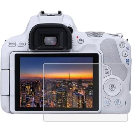 Tempered Glass Protector Guard for Canon EOS 200D Rebel SL2 / Kiss X9 Camera LCD Display Screen Cover Protective Film Protection