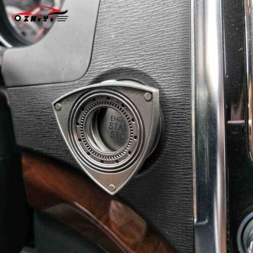 Car One-key Start Protective Cover Is Suitable for The Interior Decoration of The Rotary Engine Ignition Switch Device