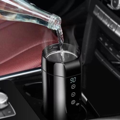 12V Water Heater Car Travel Kettle Portable Auto Accessorie Heaters Car Heating Mug Electric Boiling Water Coffee Cup Car Kettle