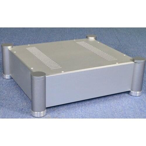 355*313*119MM CJ145 All-aluminum Chassis Amplifier Tube Amplifier case Box Tube Amplifier Pre-amplifier Chassis Shell