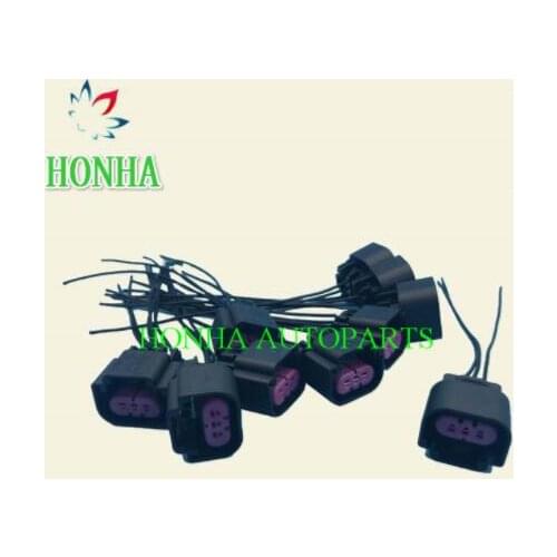 5/10/20 pcs/lots E85 Flex Fuel Sensor Connector Wiring Pigtail Plastic Fuel Composition Ethanol Wiring Harness E85 E85 13511995