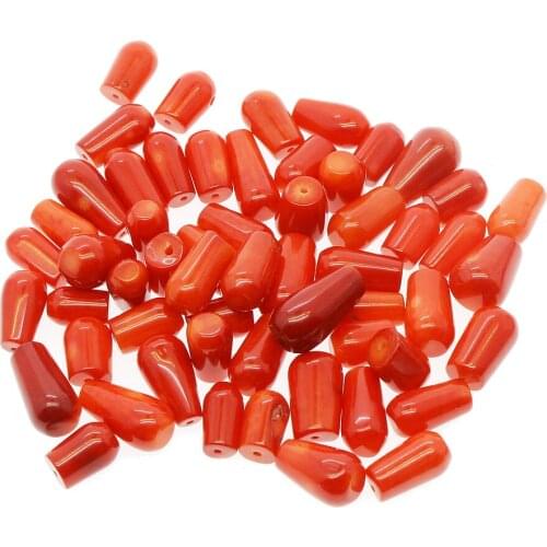 9*15mm Sold per pc coral loose beads water drop shape DIY jewelry for making whosale price