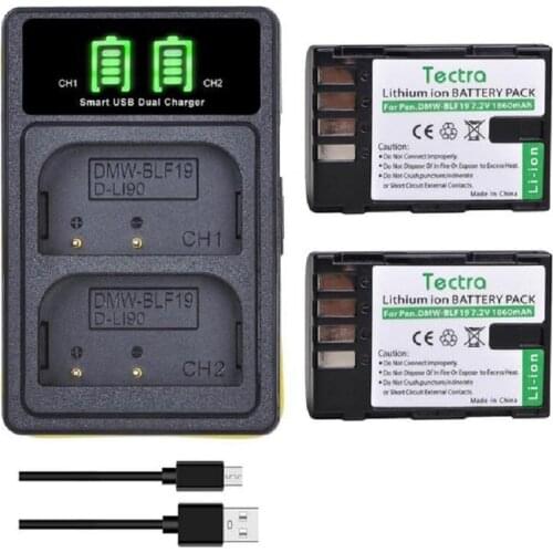 4pc DMW-BLF19E DMW-BLF19 battery DMW BLF19 BLF19 blf19e Batteries for Panasonic Lumix GH3 GH4 GH5 G9 Cameras