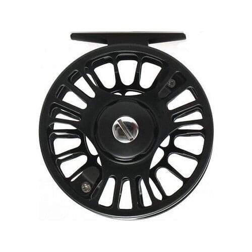Aventik 3/5 Super Large Arbor Freshwater Fly Reel with Neoprene Reel Bag