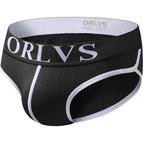 2020 ORLVS Brand mens underwear triangle underwear mens sexy underwear sports U convex pouch Mens briefs OR73
