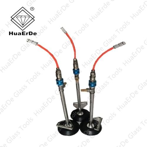 HuaErDe Glass sucker light surface material suction cup glass upper and lower pieces magic hollow glass helper