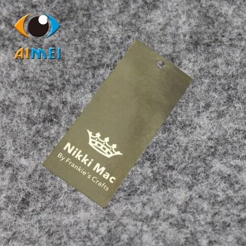 Custom Hang Tags for Clothing Printed Hang List Customized Swing Price Tags Oem Name Hang Labels For Clothes Personized
