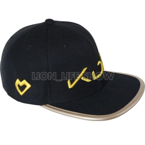 Game K/DA KDA Akali Hat Adult Kids Cosplay Snapback Baseball Cap Handmade Props