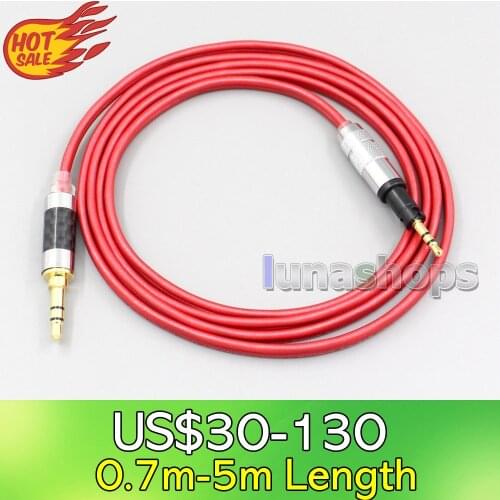 LN006694 4.4mm XLR 2.5mm 99% Pure PCOCC Earphone Cable For Sennheiser Momentum 1.0 2.0 On-Ear Headphones