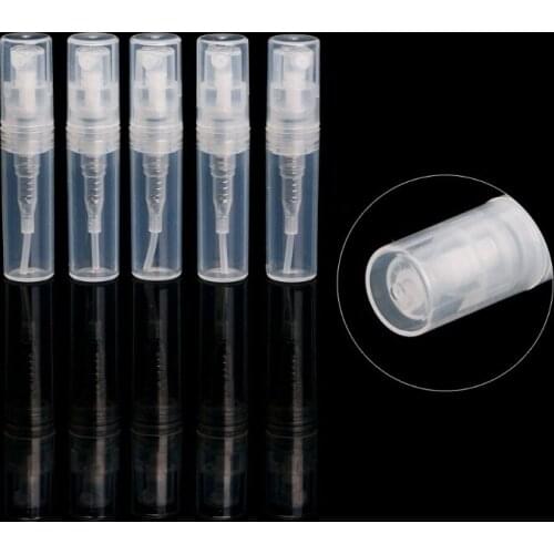 2ml Small Plastic Perfume Spray Empty Bottles Cosmetic Containers Spray Bottle MOLF