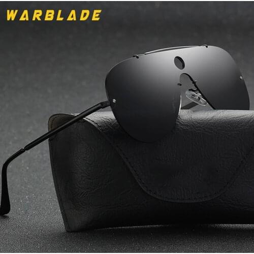 WarBLade Polarized Sunglasses Retro Classic Designer Men Sunglasses Aluminum Polarized Sun Glasses Driving UV400 Oculos 0938