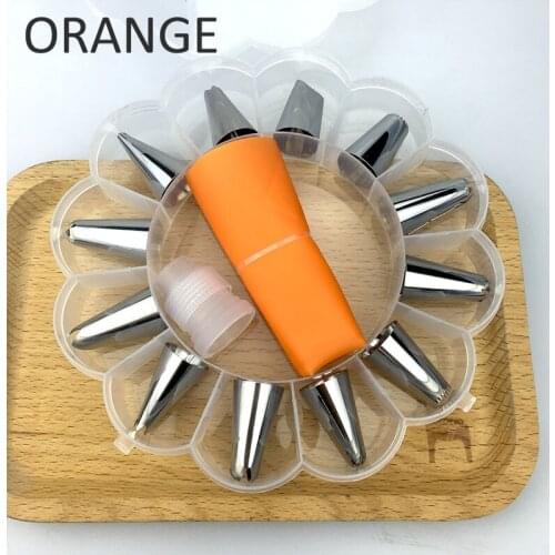 New 14Pcs Cake Decorating Tools Pipe Icing Nozzles Baking Supplies Stainless Steel Dessert Decoration Kitchen Accessories