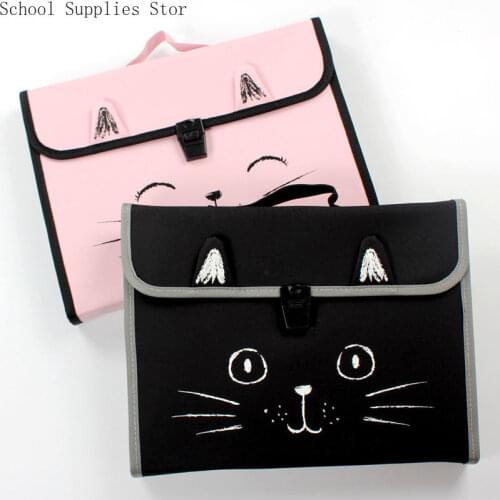 Folder FileOrganizer Canvas Test Paper Folder Folder Multi-layer Student StorageA4Portable File Bag Business Canvas RollOrganBag