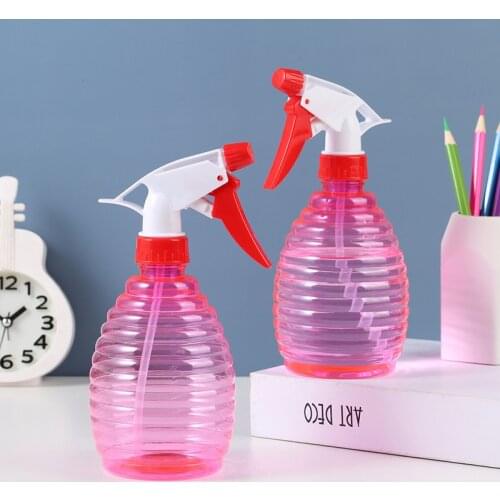 500ml Plastic Empty Spray Bottles Multi Purpose Use Refillable Bottle Hand Pressure Watering Can Garden Plants Flowers Watering