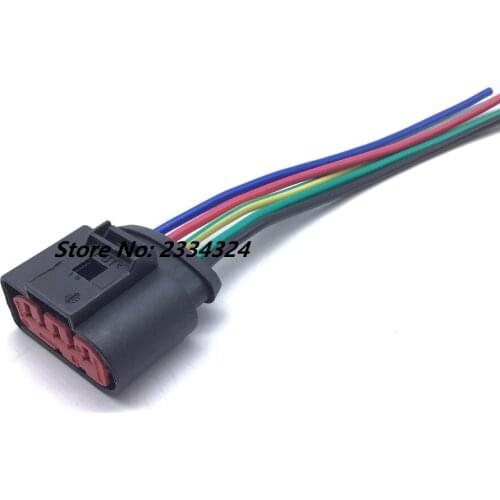 Mass Air Flow MAF Meter Sensor Plug Pigtail Connector For Audi A3 SEAT1.9 TDI VW F00C2G2055 0986284009 038906461BX 722684180