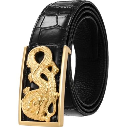 Men Genuine Leather High Quality Luxury Jeans Belts Designer Male Business Belt Vintage Jeans Waistband Strap Cowboy ZLB410