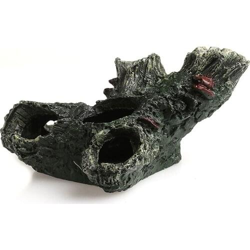 Aquarium Decoration Trunk Bole Driftwood Fish Tank Resin Underwater Ornaments for aquarium