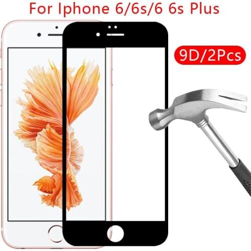 9d protective tempered glass for iphone 6 s 6s plus screen protector on i phone s6 6plus 6splus iphone6 iphone6s iphon aiphone