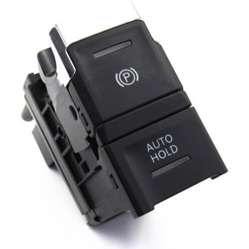 1Pcs Car Auto Hold Button Electronic Handbrake Parking Brake Switch 12pins 5NG927225 for VW Tiguan II 2017-2022 5NG 927 225