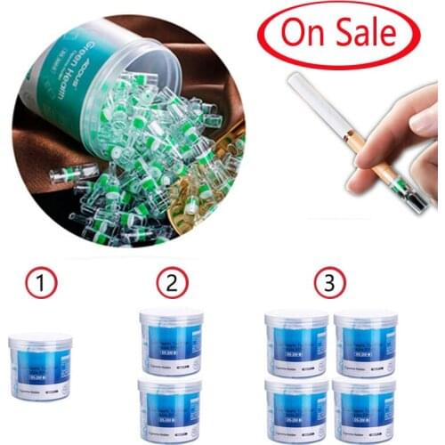 100-400PCS/Set Disposable Smoking Filter Holder Cleaning Container Cigarettes Filters Reduce Tar Pipe Smoking Accessories