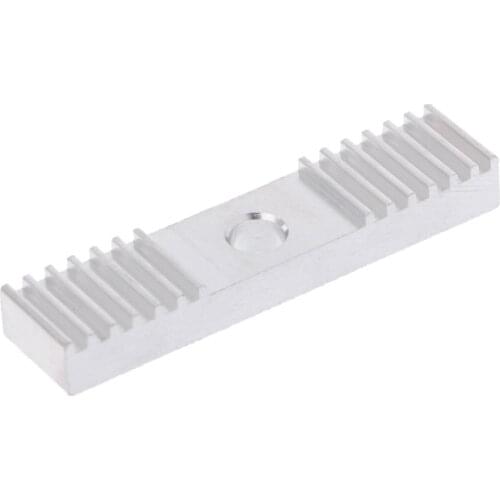 2020 New DIY GT2 Timing Belt Fixing Piece Tooth Pitch 2mm Clamp 9*40mm For 3D Printer CNC