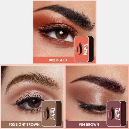 3D Eyebrow Cream Enhancers Eyebrow Soap Wax With Trimmer Waterproof Long-lasting Eye Brow Styling Balm Makeup TSLM1