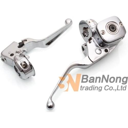 Free shipping Motorcycle Clutch Lever&brake pump Master Cylinder For Harley Davidson Softail Deluxe Road King Fat boy breakout