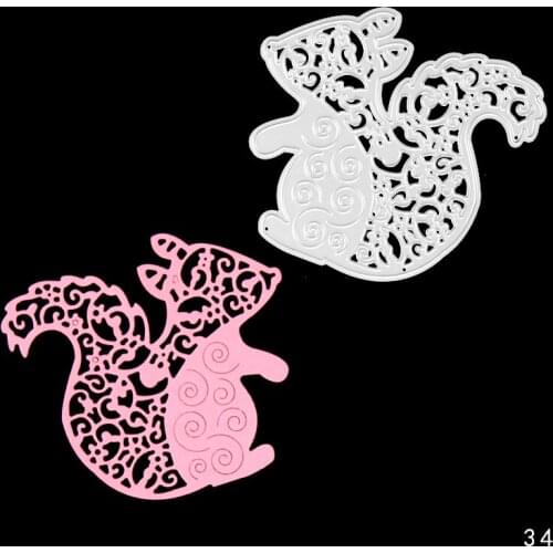 DIY Animals Decoration cutting dies stencils embossing card for scrapbooking card album decorative metal crafts