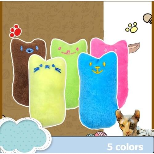 Cat Toys, Catnip Pillow, Cute Pet Plush Toys, Claws Thumb, Mint Scratcher Teeth Grinding, Catnip Cat Toy, Plush Pet Supplies