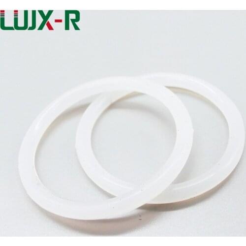 LUJX-R White O-Ring Seal 5.7mm Thickness Food Grade O Ringen Washer OD80/95/100/115/125mm Silicone Gasket O Type Rings Sealing