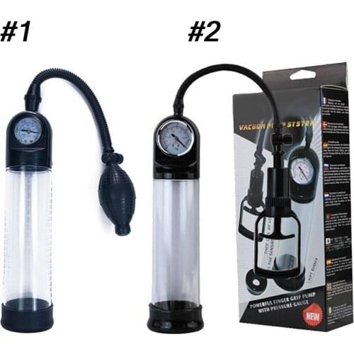 Pressure Gauge Vacuum Male Enlargment Pump Sex Extenders Enlargement Device penis pump sleeve penis stretcher penis sleeve