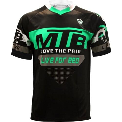 New cool MTB bicycle mountain women downhill jersey Off road long motorcycle men jerseys competitive race Fitness short sleeve