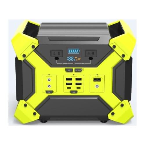 New 140000mAh solar energy systems super fast charging 500W generator portable power station PD100W camping