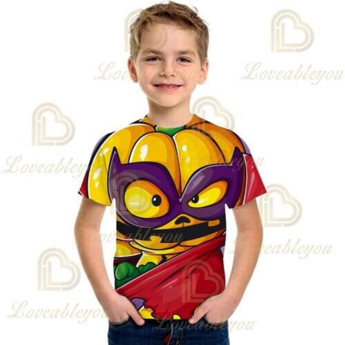 2020 New Fashion T Shirt Summer Short Sleeve O-neck Tshirt Superzings Tees for Baby Boys Kids Casual Cartoon Tops Girls T-shirt
