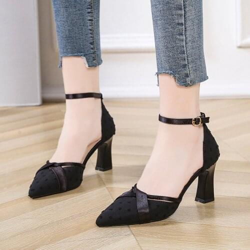 New Hot Sale Sexy Stiletto High Heels Ladies High Heels Pointed Toe Shallow Shoes Party Ladies Beige Shoes Summer High Heels