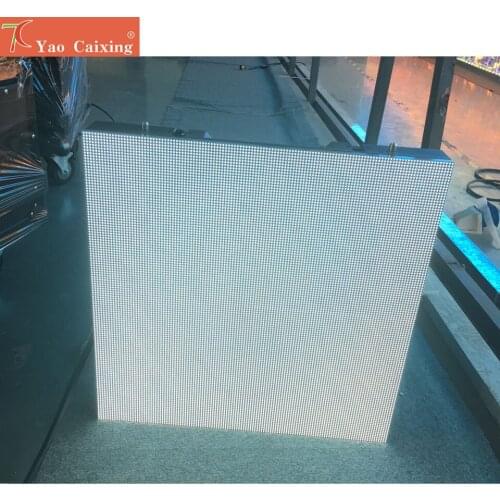 P4.81 rgb full color aluminum cabinet indoor led screen panel led display hub75 led advertising smd2121 dot matrix led billboard