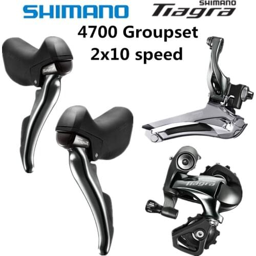 SHIMANO Tiagra 4700 Groupset 4700 Derailleurs ROAD Bicycle 2x10 Speed FD + RD + ST 11-25 12-28 11-32T 4600 New