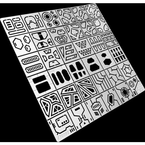 Scriber Line Tools Model Craft Detail Lmprove Lron Transform Chip-shaped Engraved Line Auxiliary Rule Model Hobby Accessory