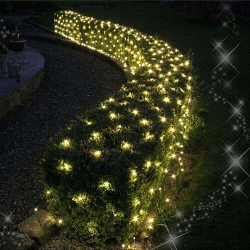 4x6m 750Leds Christmas LED Net Lights New Year Garland Outdoor Waterproof String Indoor Curtain Lamp Landscape Lighting