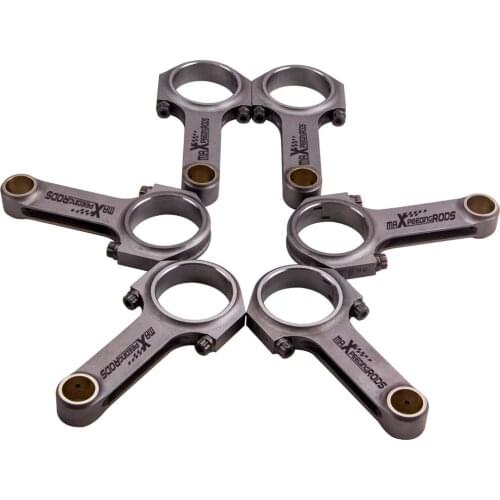 Connecting Rod Rods for Porsche 3.2 Carrera 911 3.3 Turbo Forged 4340 Conrods PW H beam Con Rod Conrod ARP 2000
