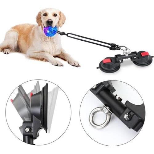 Universal Double Suction Cup Holder Outdoor Car Tent Fixing Hook Sucker Camping Self-Driving Tents Securing Hook Outdoor Suction