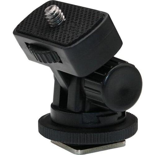 1PC 1/4 Inch Screw Thread Cold Shoe Tripod Mount Adapter Mount Cold Camera Accessories Camera Shoe Adapters Q4H9